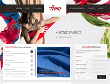 Tablet Screenshot of flemsrl.com